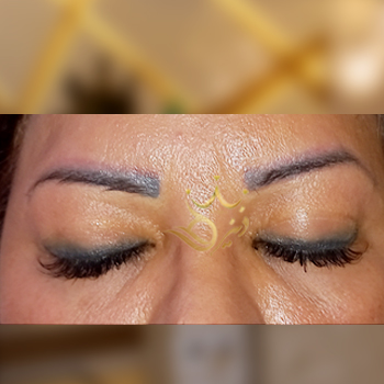 نمونه کار کاشت ابرو خانم حکمتی