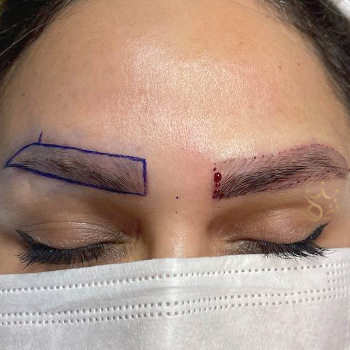 کاشت ابرو در مشهد خانم اشکانی